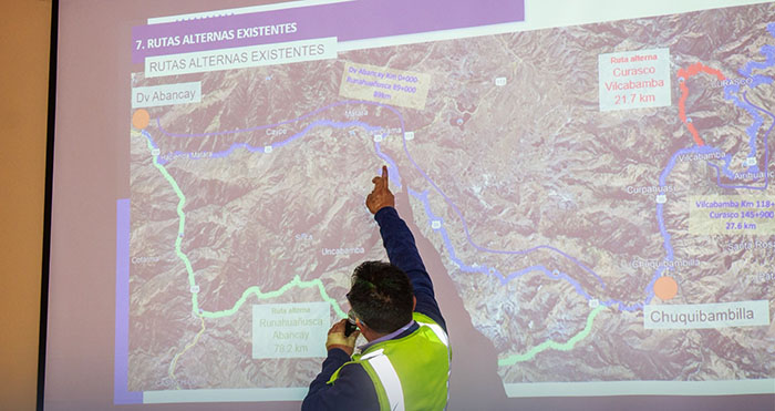 Empresa china CRTG iniciará mantenimiento de vía Lambrama - Chuquibambilla a partir del 15 mayo